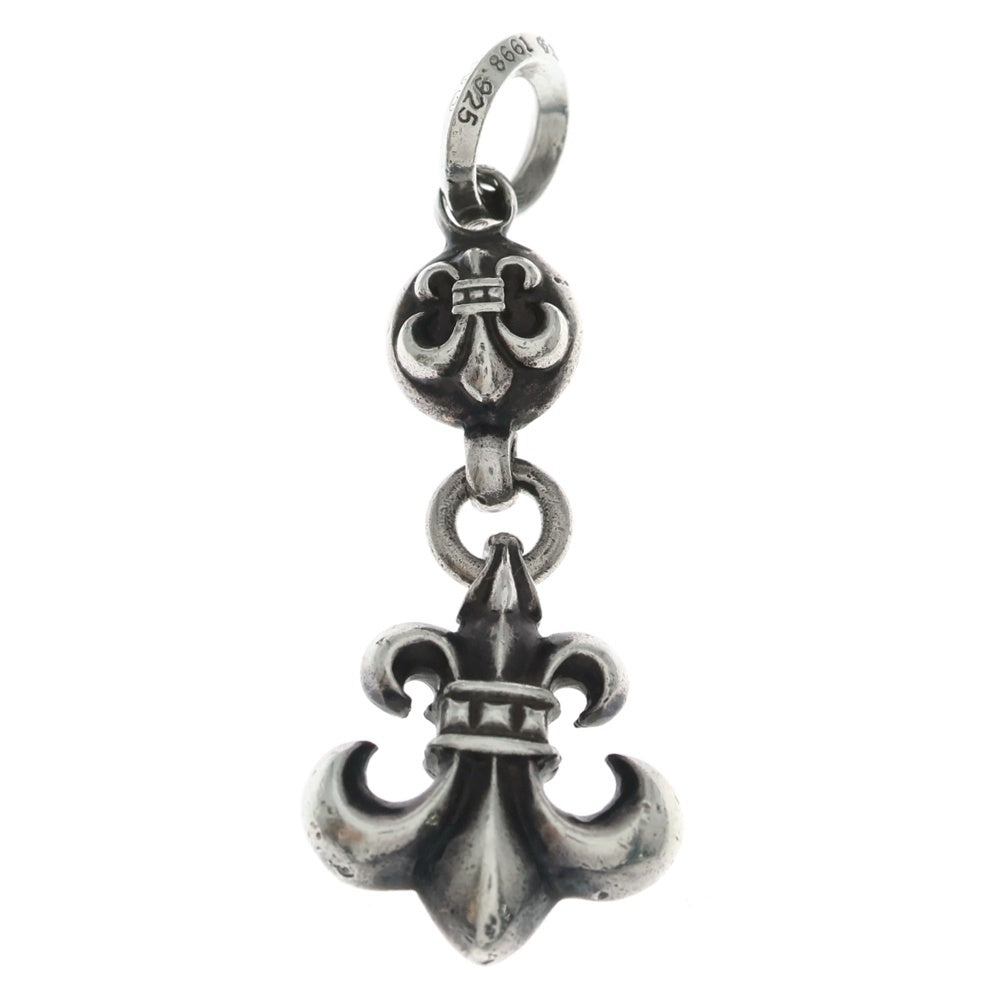 CHROME HEARTS(クロムハーツ) 1BALL BS FLEUR 1ボールBSフレアチャーム ペンダントトップ シルバー BCA198