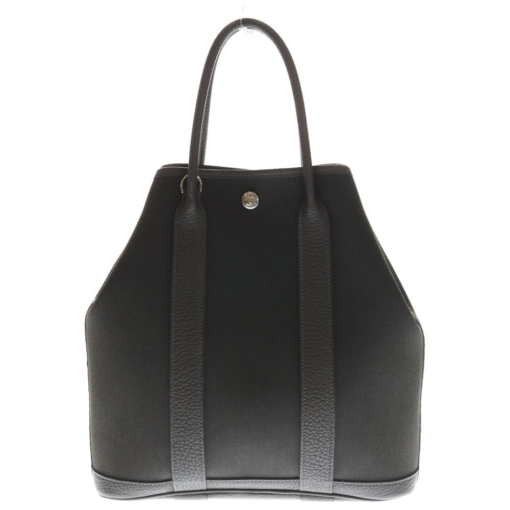 HERMES(エルメス) ガーデンファイルPM 2WAY ショルダーバッグ トートバッグ Z刻印 ブラウン レディース