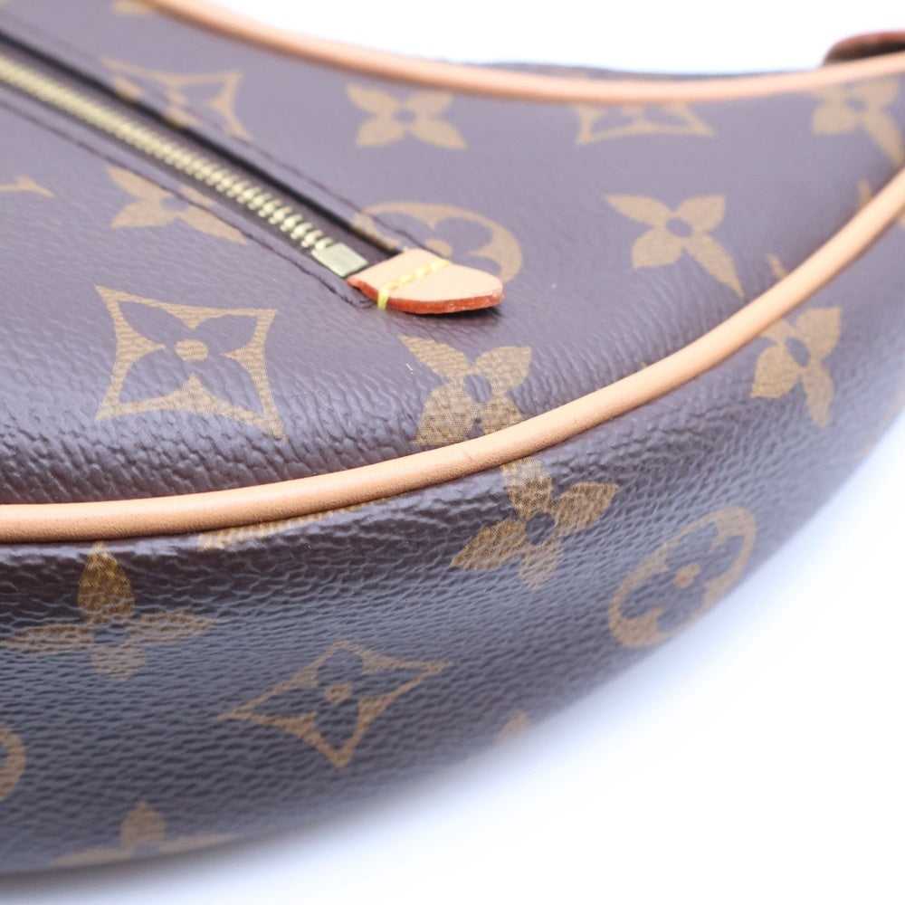 LOUIS VUITTON(ルイヴィトン) モノグラム ループ ショルダーバッグ ミニバッグ レザー ブラウン M81098 レディース