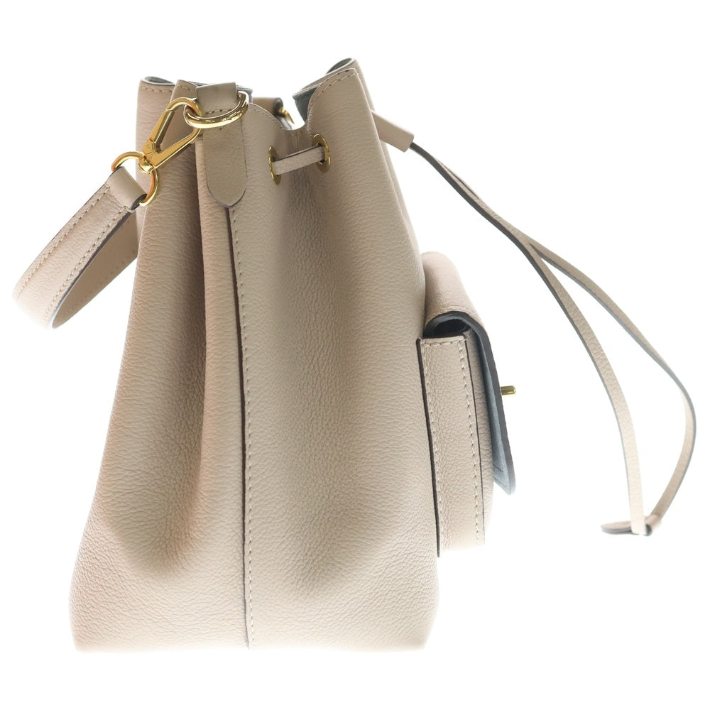 LOUIS VUITTON(ルイヴィトン) ロックミー バケットNV ハンドバッグ ショルダーバッグ ベージュ レザー M57688
