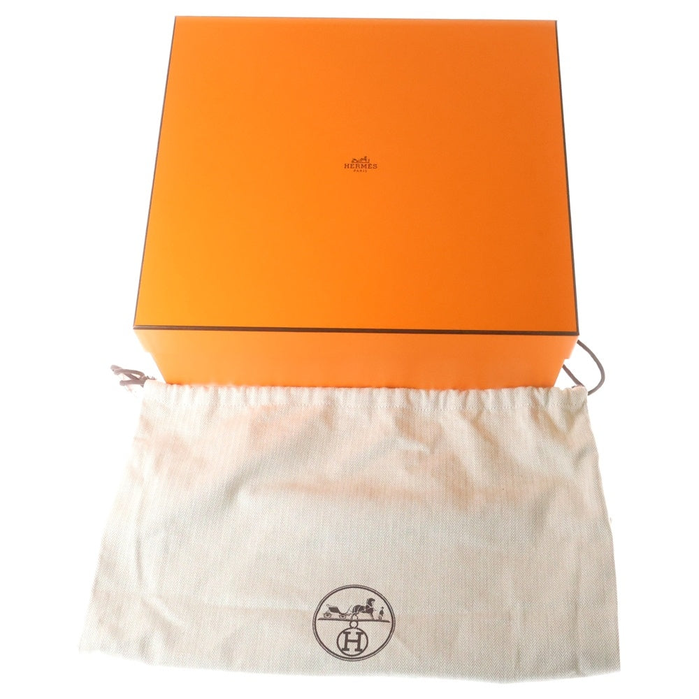 HERMES(エルメス) ガーデンパーティ30 TPM ヴェールマングローブ ネゴンダ レザー トートバッグ シルバー金具 グレー W刻印 レディース