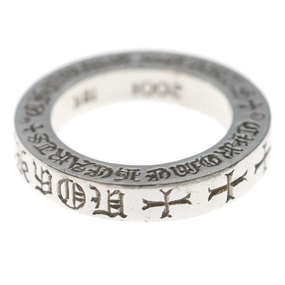 CHROME HEARTS(クロムハーツ) 18KWG 3mm SPACER FUCK YOU スペーサーファックユーリング ホワイトゴールド レディース