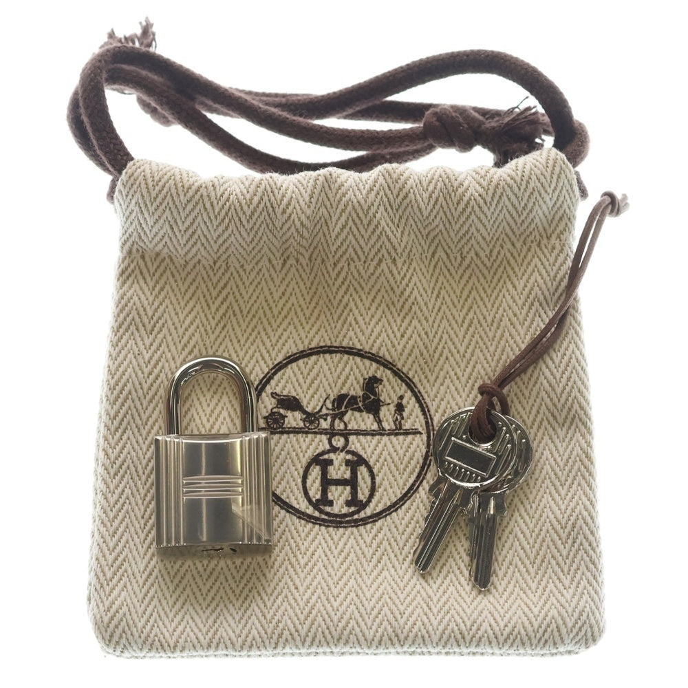 HERMES(エルメス) ピコタンロックMM ハンドバッグ トリヨン ゴールド シルバー金具 K刻印 レディース