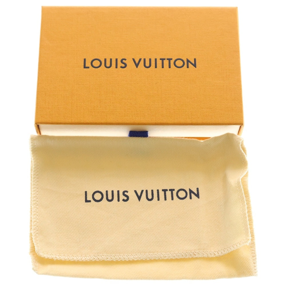 LOUIS VUITTON(ルイヴィトン) モノグラムリバース ドーフィーヌ ミュルティクレ6 コンパクトウォレット 三つ折り財布 ブラウン レザー×PVC M13295 ゴールド金具 レディース