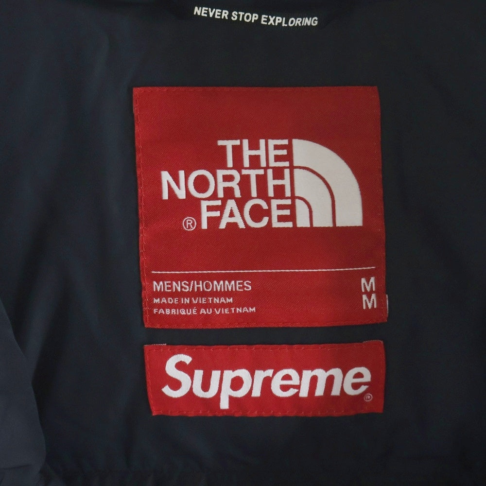 SUPREME(シュプリーム) 21SS ×THE NORTH FACE Studded Nuptse Jacket スタッズ ヌプシ ダウンジャケット ブルー/ブラック ND42100I