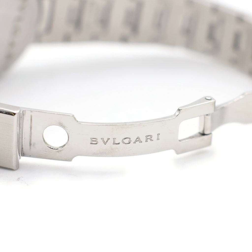 BVLGARI(ブルガリ) ブルガリブルガリ 黒文字盤 SS/QZ ステンレス クォーツ 電池式 腕時計 BB 23 SS レディース