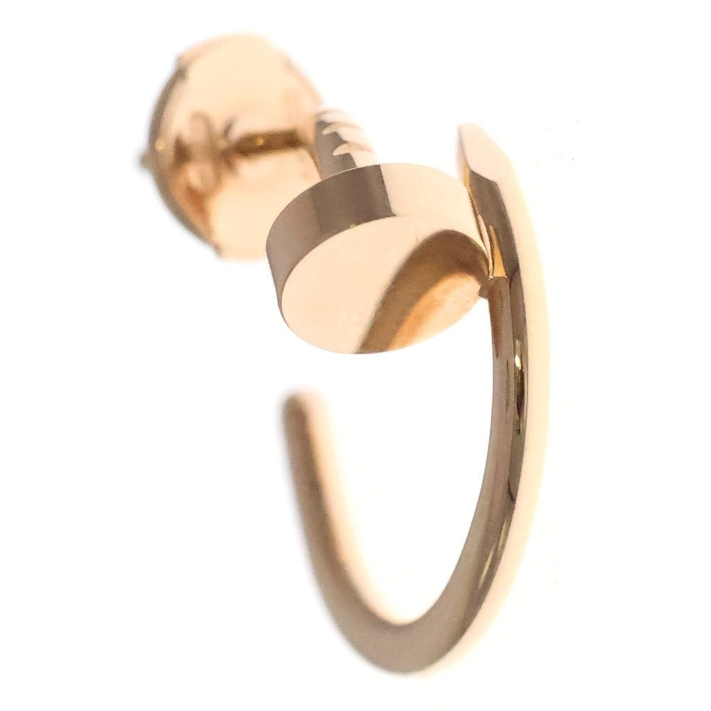 Cartier(カルティエ) ジュストアンクル スモール フープピアス Au750 357BBA 箱 保 レディース