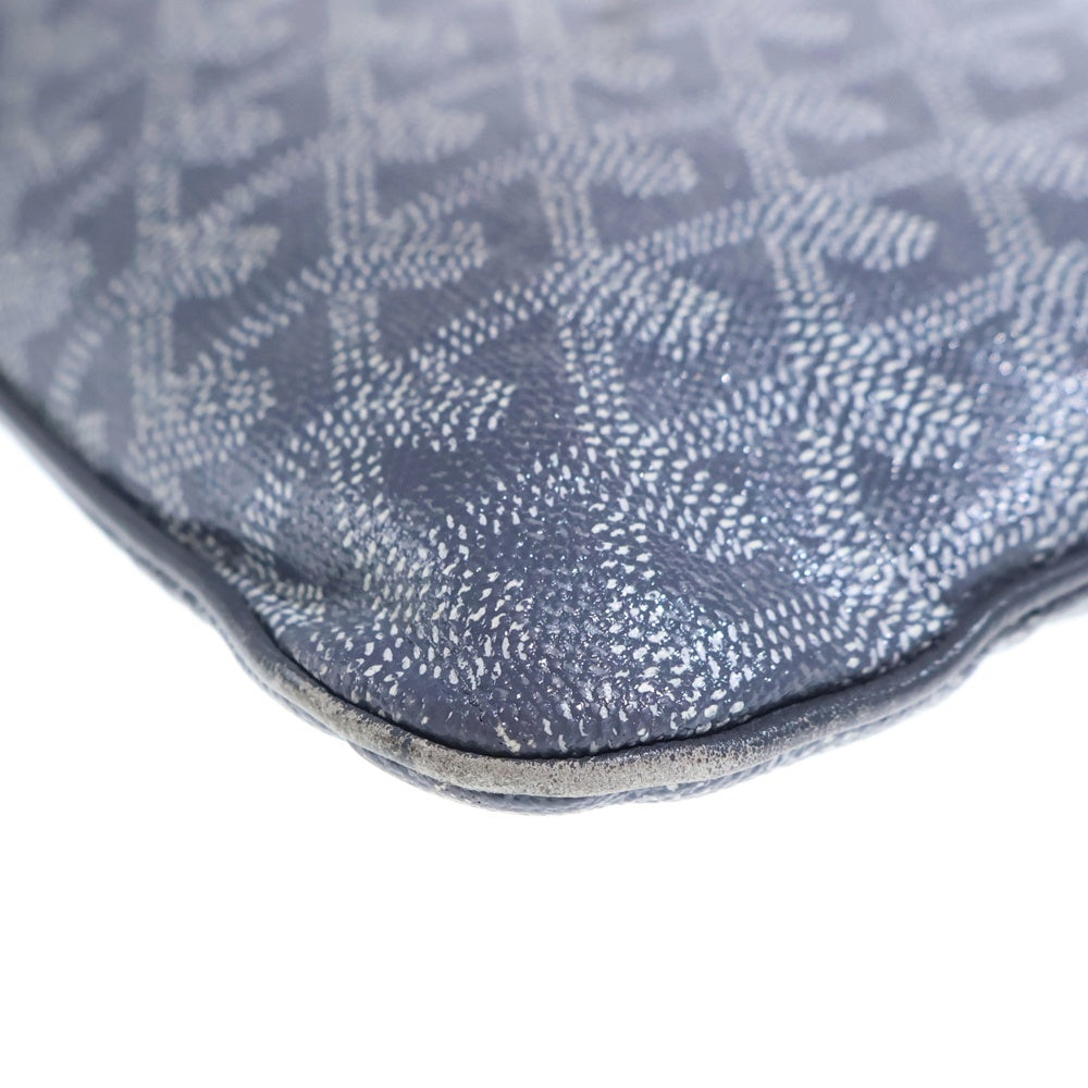 GOYARD(ゴヤール) セナMM セカンドバッグ クラッチバッグ ケース ポーチ グレー PVC シルバー金具