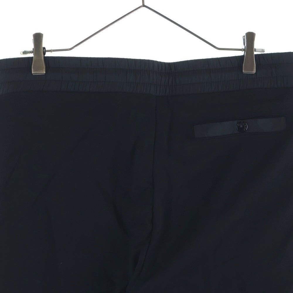 MONCLER(モンクレール) 22SS サイドライン ロゴプリント スウェット トラックパンツ ブラック H10918H00005 809KR