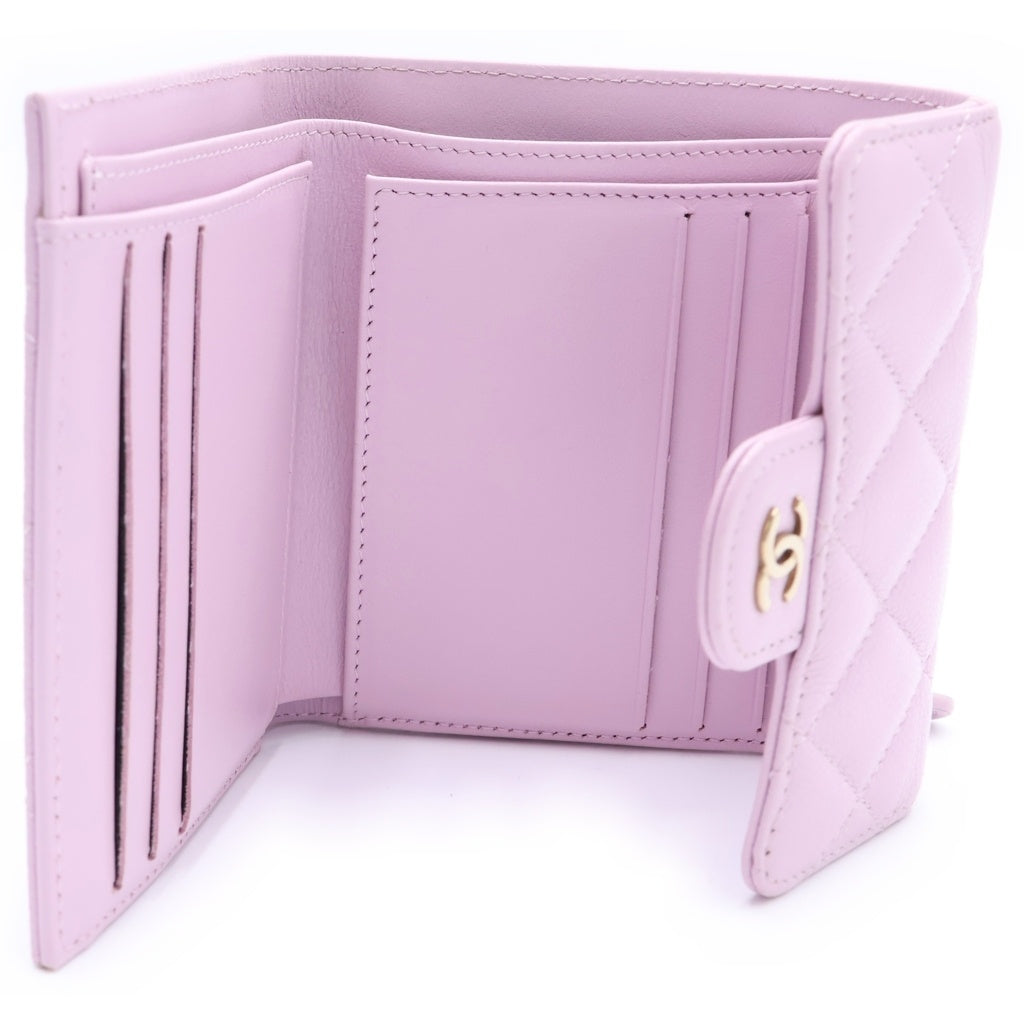 CHANEL(シャネル) マトラッセ 二つ折り財布 コンパクトウォレット