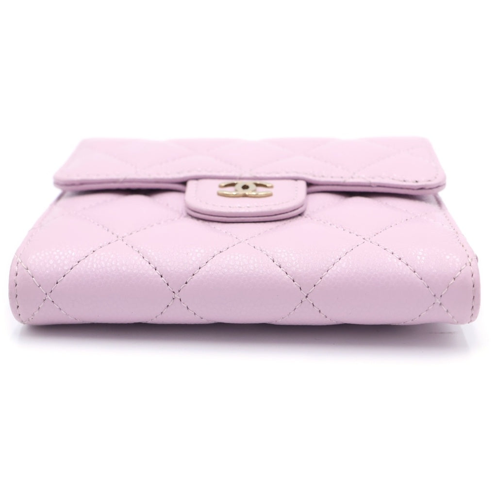 CHANEL(シャネル) マトラッセ 二つ折り財布 コンパクトウォレット