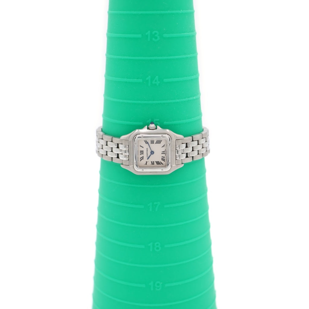 Cartier(カルティエ) パンテールSM クラシック&フィガロウォッチ アイボリー文字盤 SS/QZ ステンレス クォーツ 電池式 腕時計 W25033P5