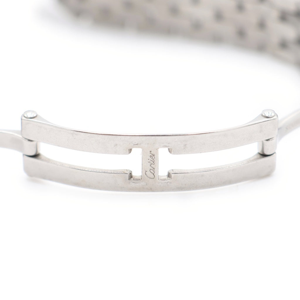 Cartier(カルティエ) パンテールSM クラシック&フィガロウォッチ アイボリー文字盤 SS/QZ ステンレス クォーツ 電池式 腕時計 W25033P5