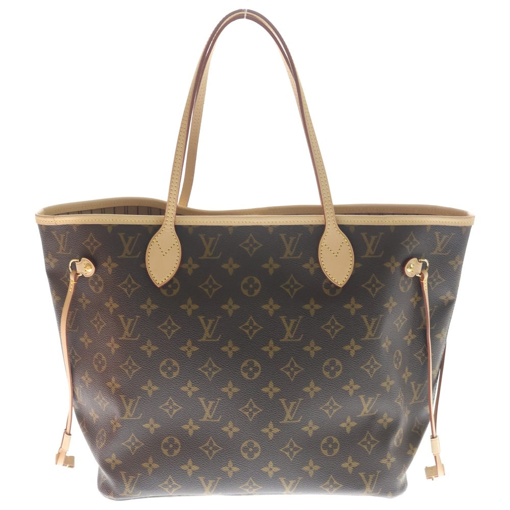 LOUIS VUITTON(ルイヴィトン) ネヴァーフルMM モノグラム PVC レザー トートバッグ ゴールド金具 ブラウン M40995 レディース