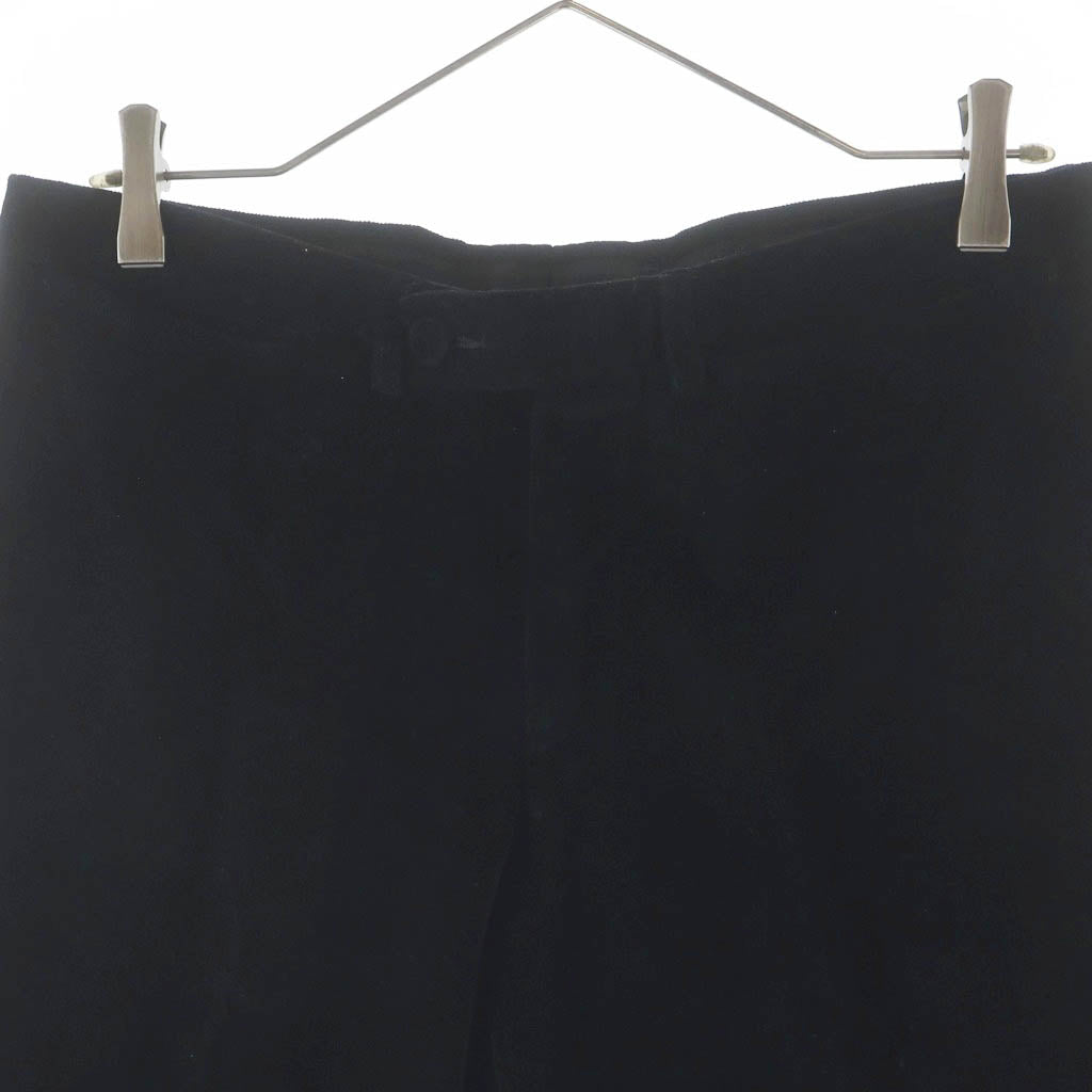 GUCCI(グッチ) ベロアパンツ ブラック コットン #42 162507