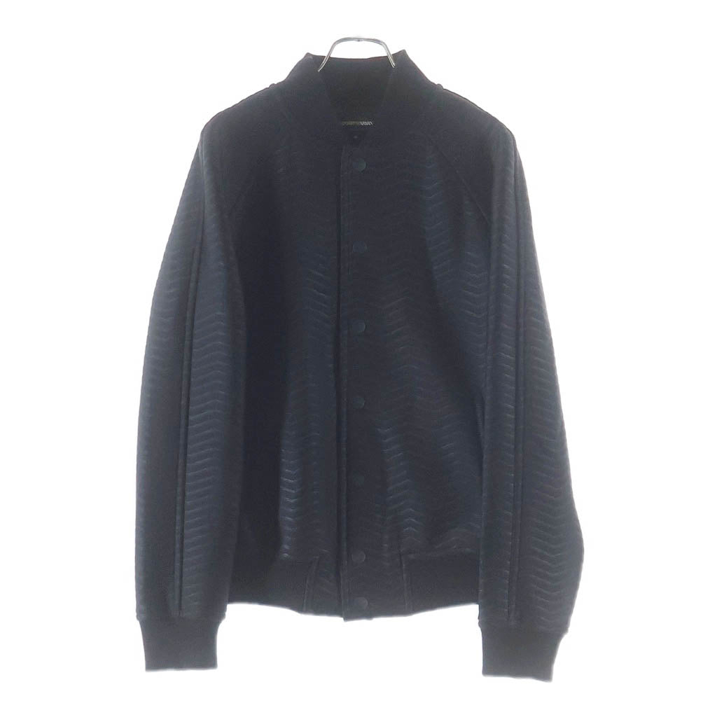 EMPORIO ARMANI(エンポリオアルマーニ) ボンバージャケット ジャケット ブラック コットン M M1B01J M16VJ