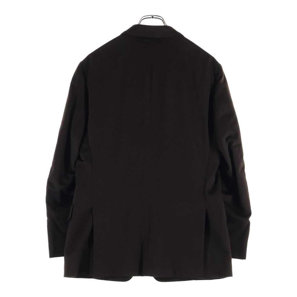 Ermenegildo Zegna(エルメネジルドゼニア) アンゴラウール テーラードジャケット ブラウン 48