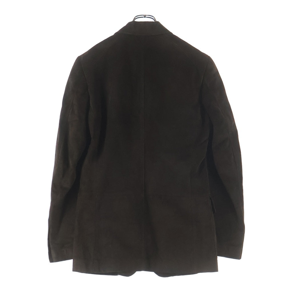 GUCCI(グッチ) レザージャケット テーラードジャケット ブラウン 牛革 #48 148912