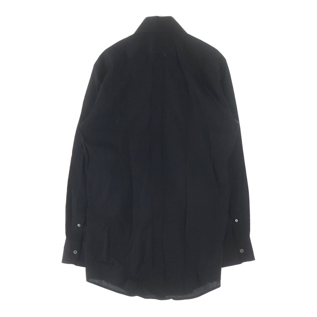 DOLCE & GABBANA(ドルチェアンドガッバーナ) 長袖コットン シャツ ブラック #40 KY0SR26