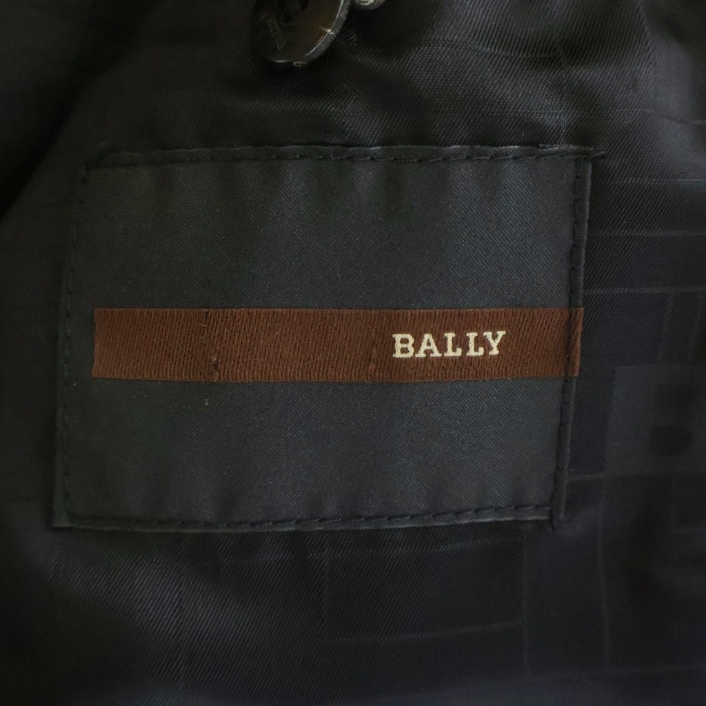 BALLY(バリー) レザージャケット ブラック 子羊革 UK38