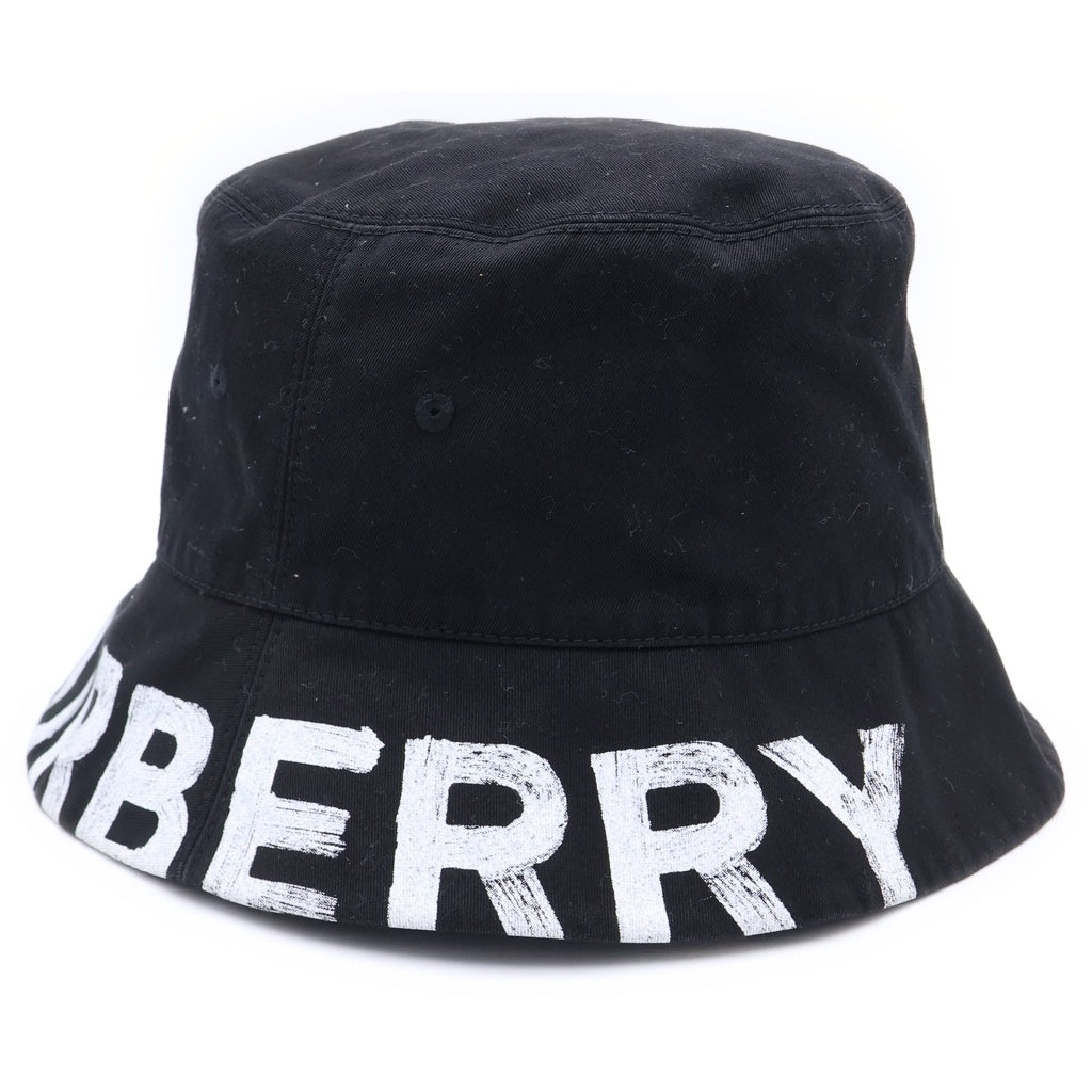 BURBERRY(バーバリー) バケットハット ブラック コットン L