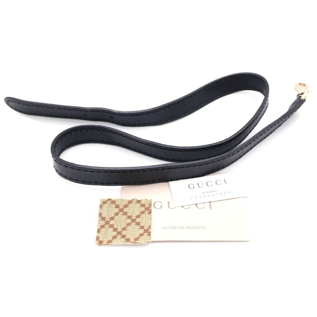 GUCCI(グッチ) ディアマンス 2WAYハンドバッグ ショルダーバッグ ブラック×ベージュ キャンバス×レザー 247902 ゴールド金具 レディース