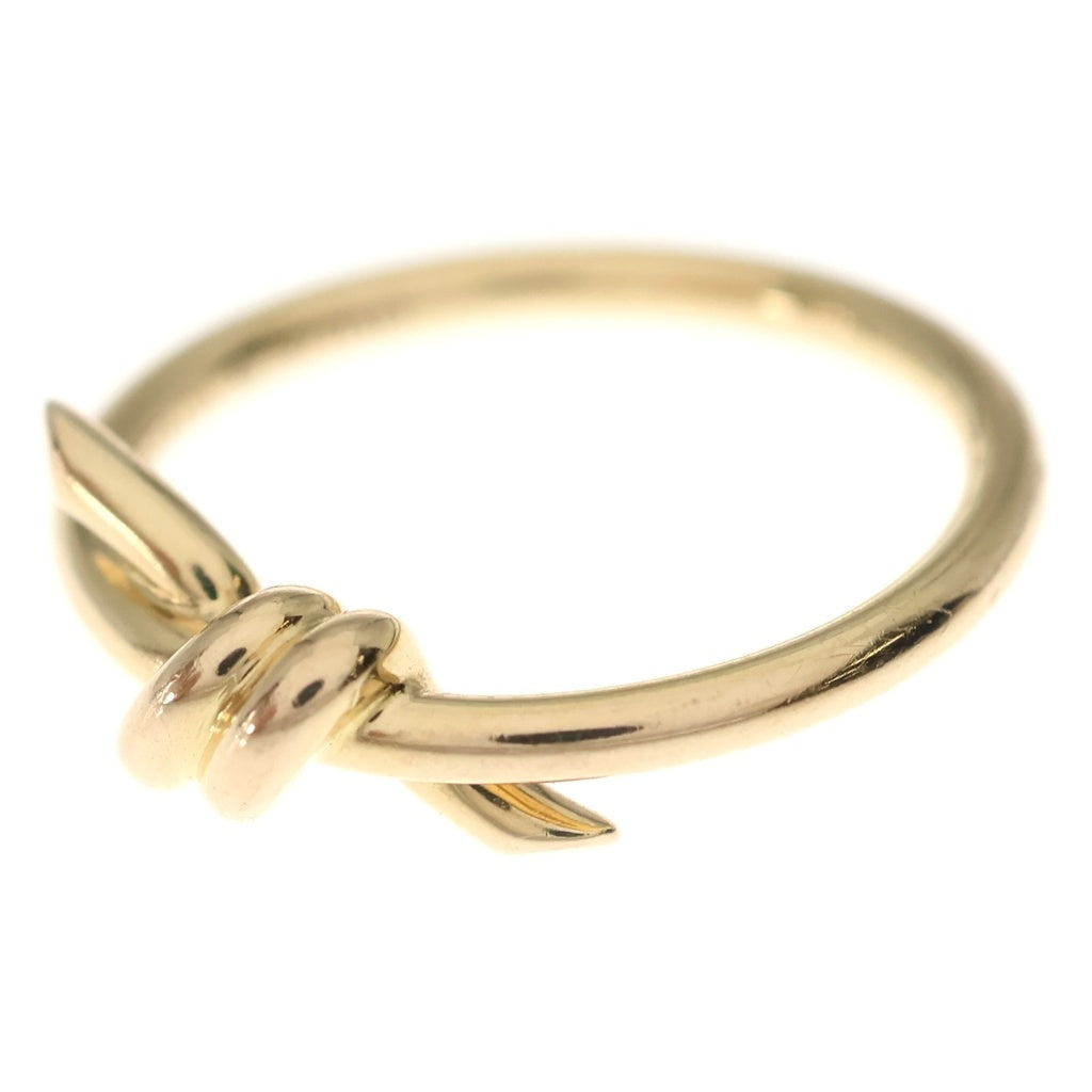 TIFFANY & Co.(ティファニー) ノットリング 指輪 ピンクゴールド 750 3.6g レディース