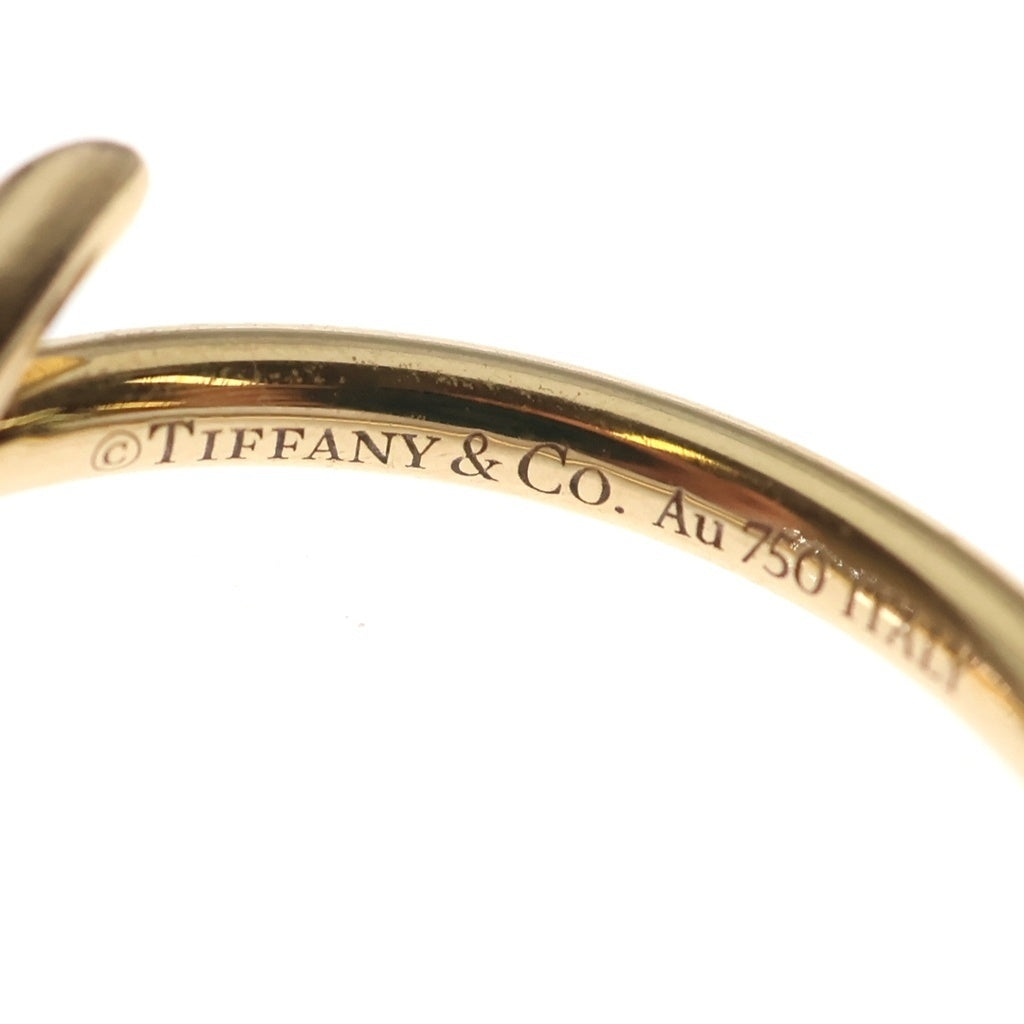 TIFFANY & Co.(ティファニー) ノットリング 指輪 ピンクゴールド 750 3.6g レディース