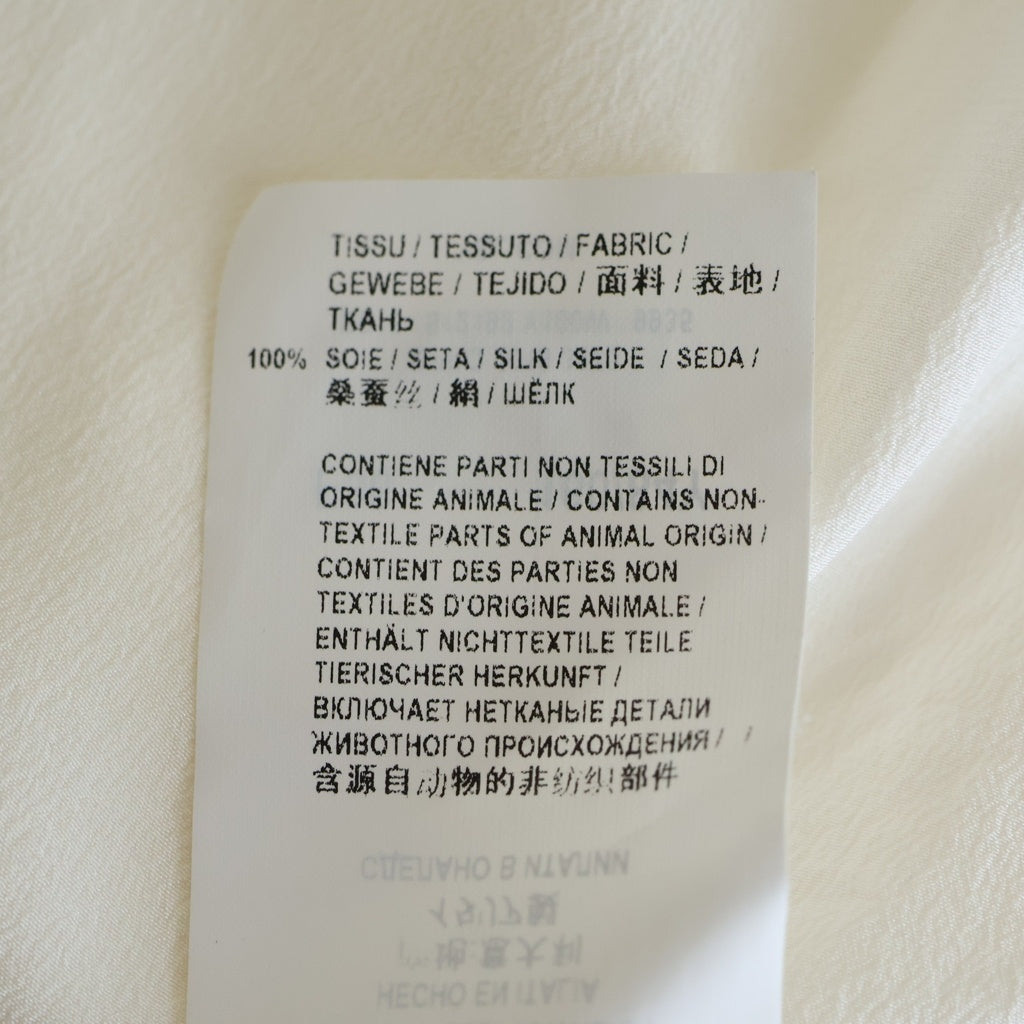 YVES SAINT LAURENT(イヴサンローラン) シルクシャツ アイボリー #36 レディース