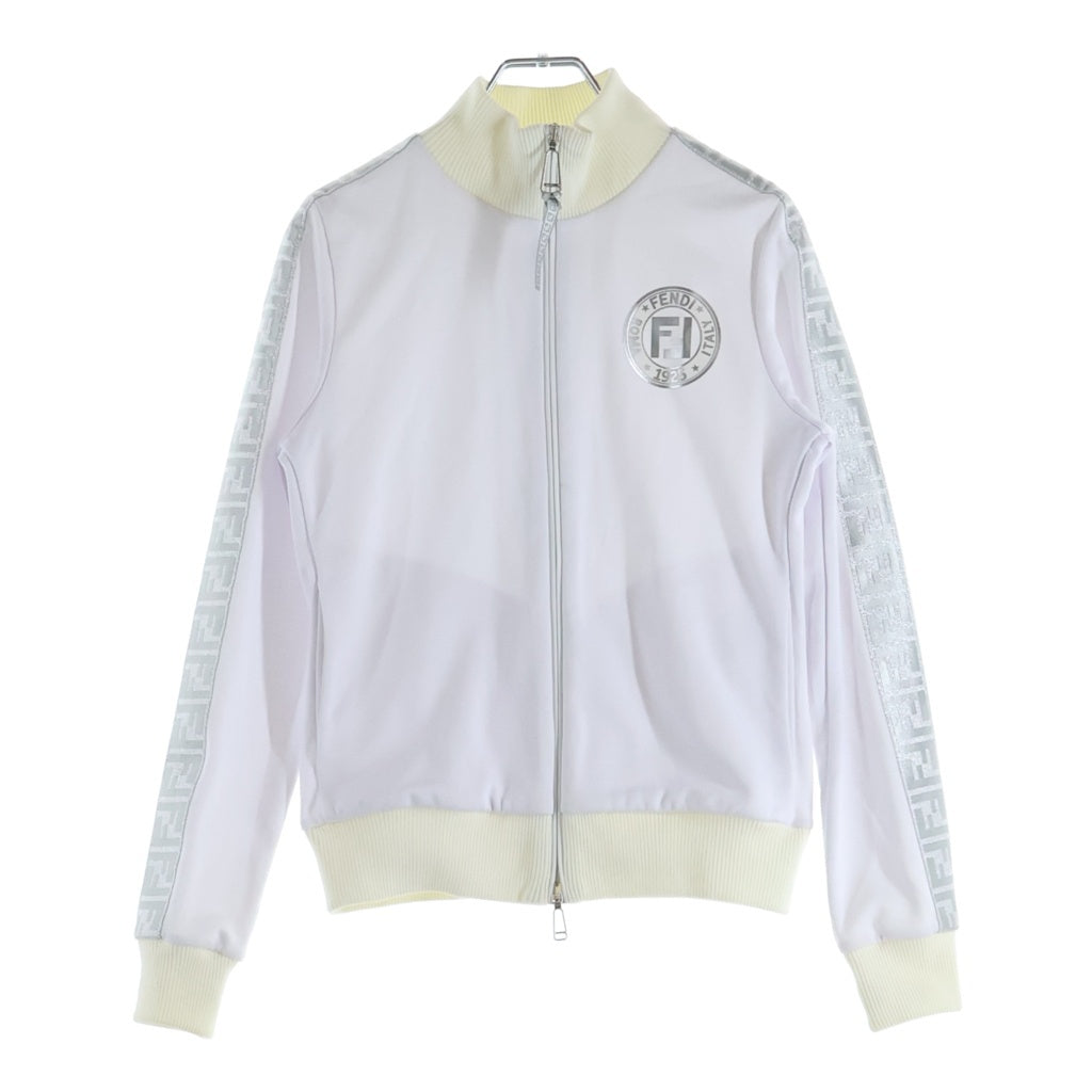 FENDI(フェンディ) トラックジャケット ホワイト ポリエステル レディース