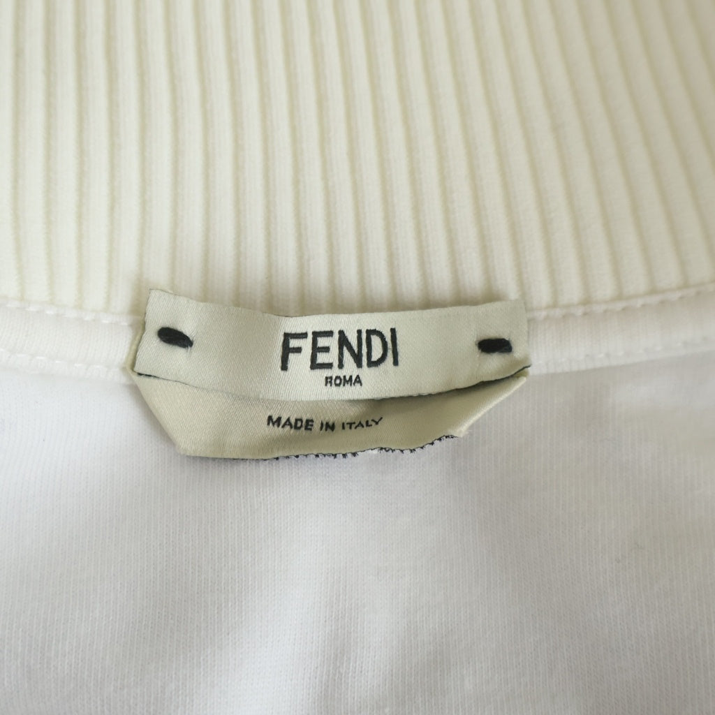 FENDI(フェンディ) トラックジャケット ホワイト ポリエステル レディース