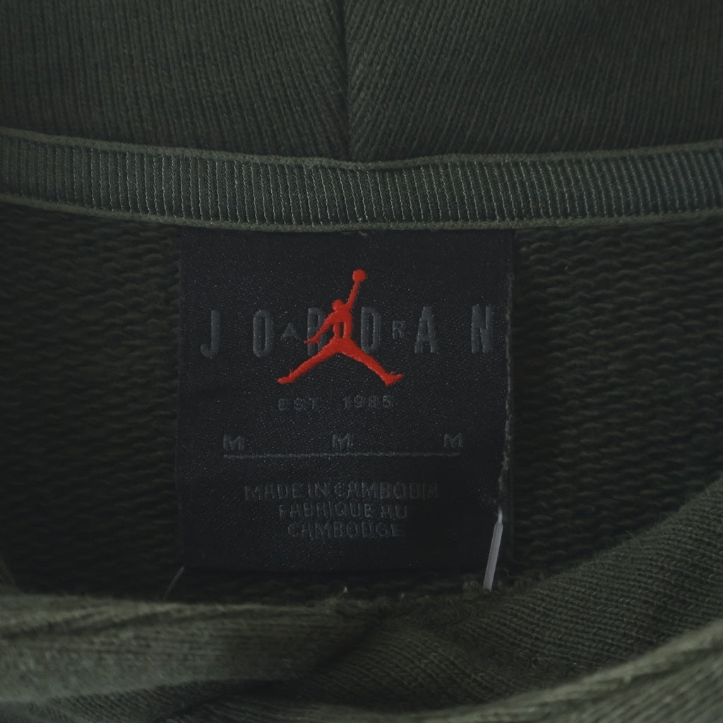 NIKE(ナイキ) AIR JORDAN×PSG パーカー フーディー オリーブグリーン #M