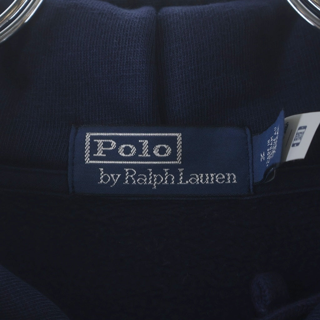 POLO RALPH LAUREN(ポロラルフローレン) フロントロゴフーディー パーカー ネイビー #M