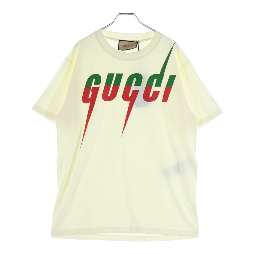 GUCCI(グッチ) グッチ ブレードプリント Tシャツ ベージュ XS 565806