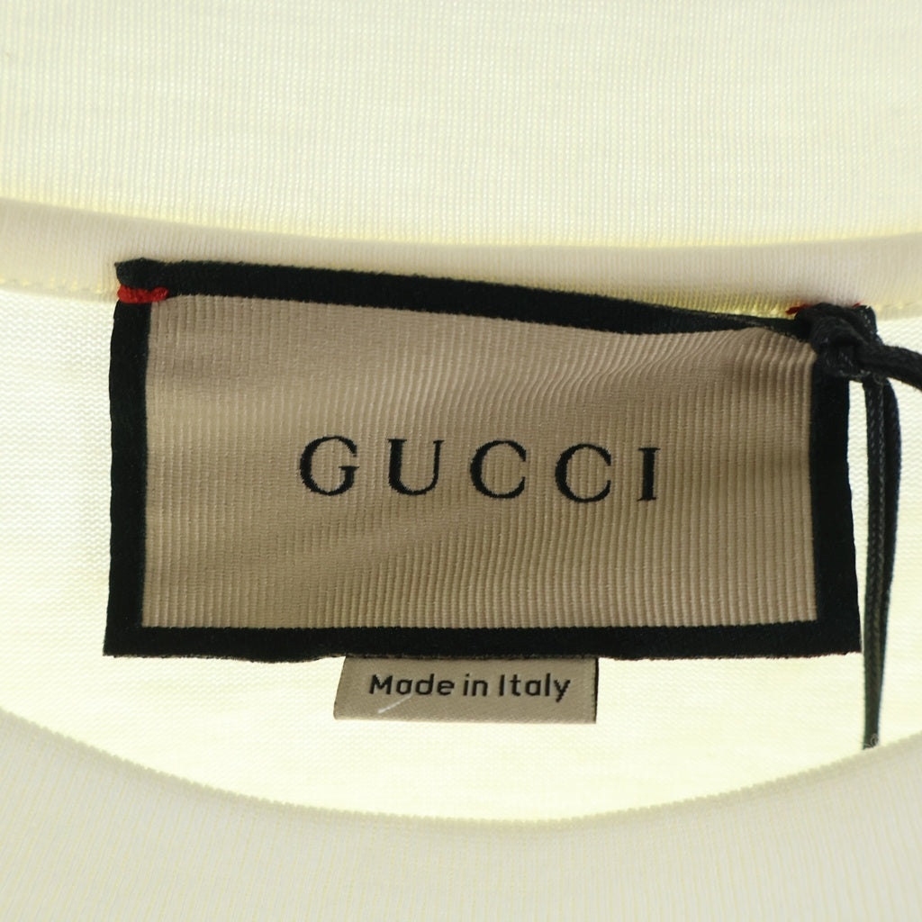 GUCCI(グッチ) グッチ ブレードプリント Tシャツ ベージュ XS 565806