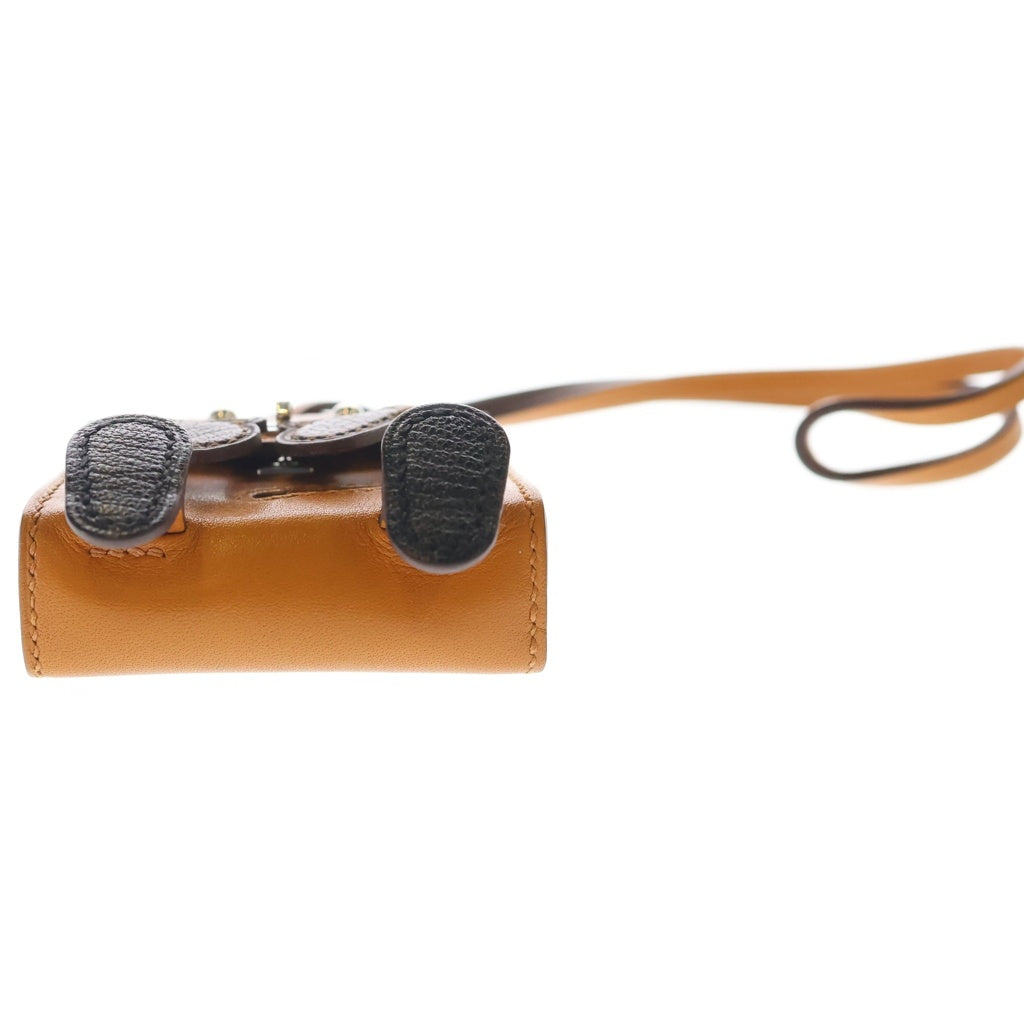 HERMES(エルメス) ケリードール チャーム バッグチャーム ブラウン レザー U刻印 レディース
