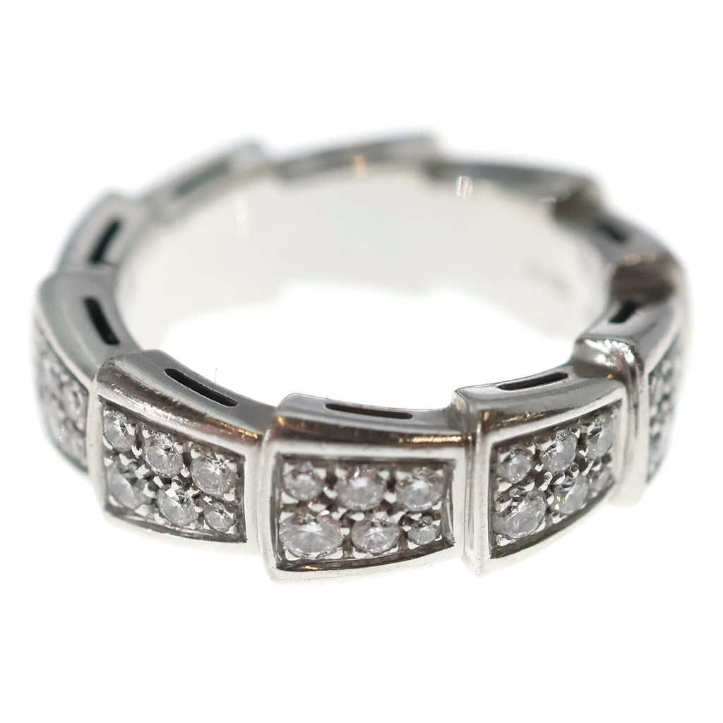 BVLGARI(ブルガリ) セルペンティ ヴァイパー フルパヴェダイヤ K18WG 750 #46 リング ホワイトゴールド レディース