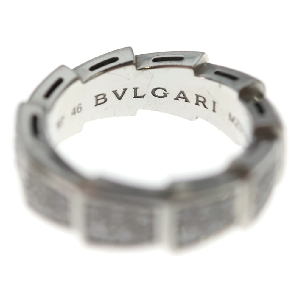 BVLGARI(ブルガリ) セルペンティ ヴァイパー フルパヴェダイヤ K18WG 750 #46 リング ホワイトゴールド レディース