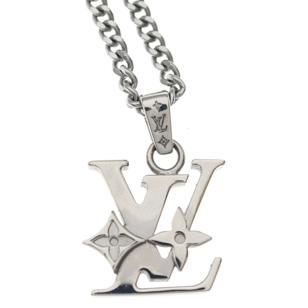 LOUIS VUITTON(ルイヴィトン) モノグラム ロウ ロゴ ネックレス