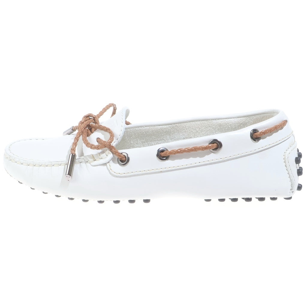 TOD'S(トッズ) フラットシューズ ホワイト #34 レディース