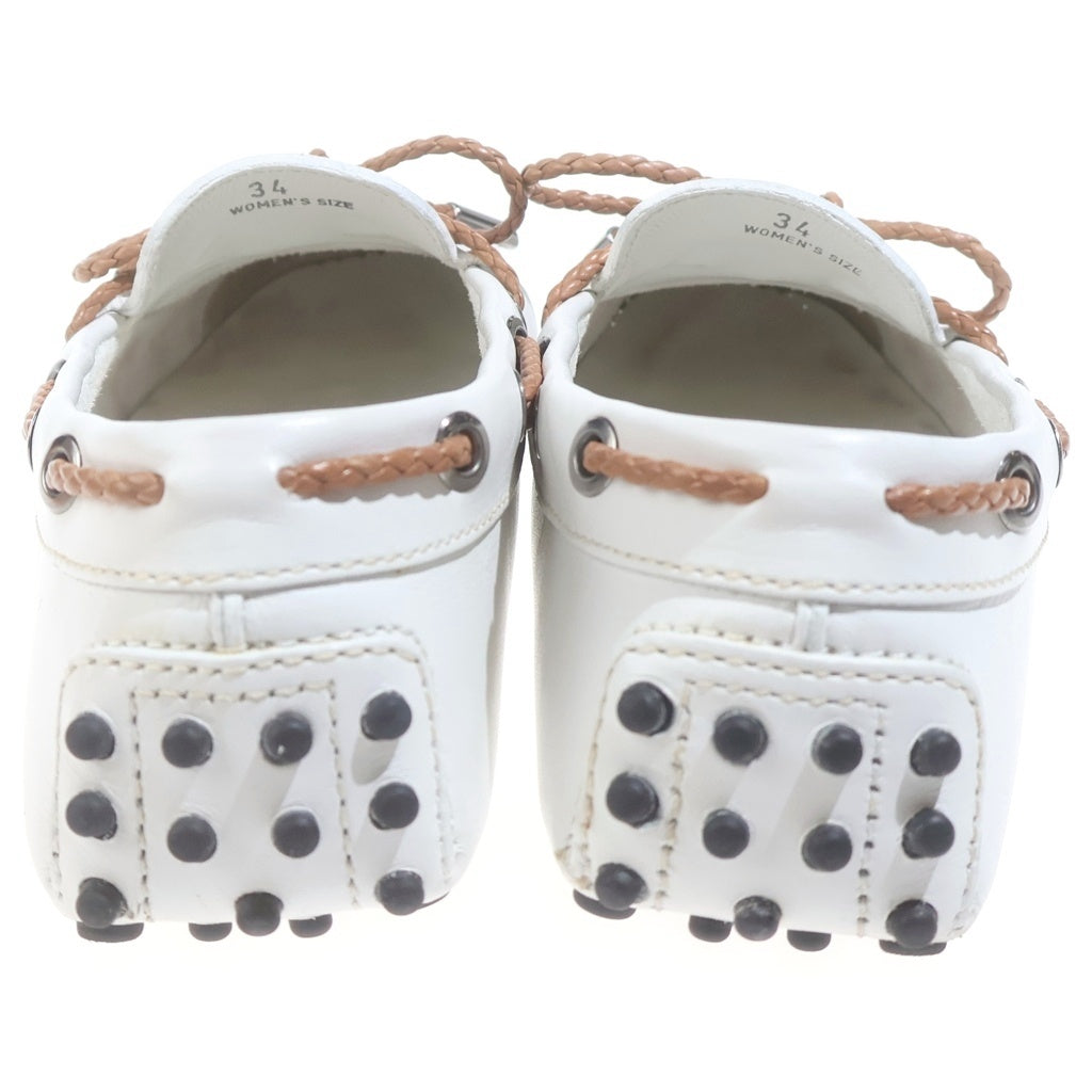 TOD'S(トッズ) フラットシューズ ホワイト #34 レディース