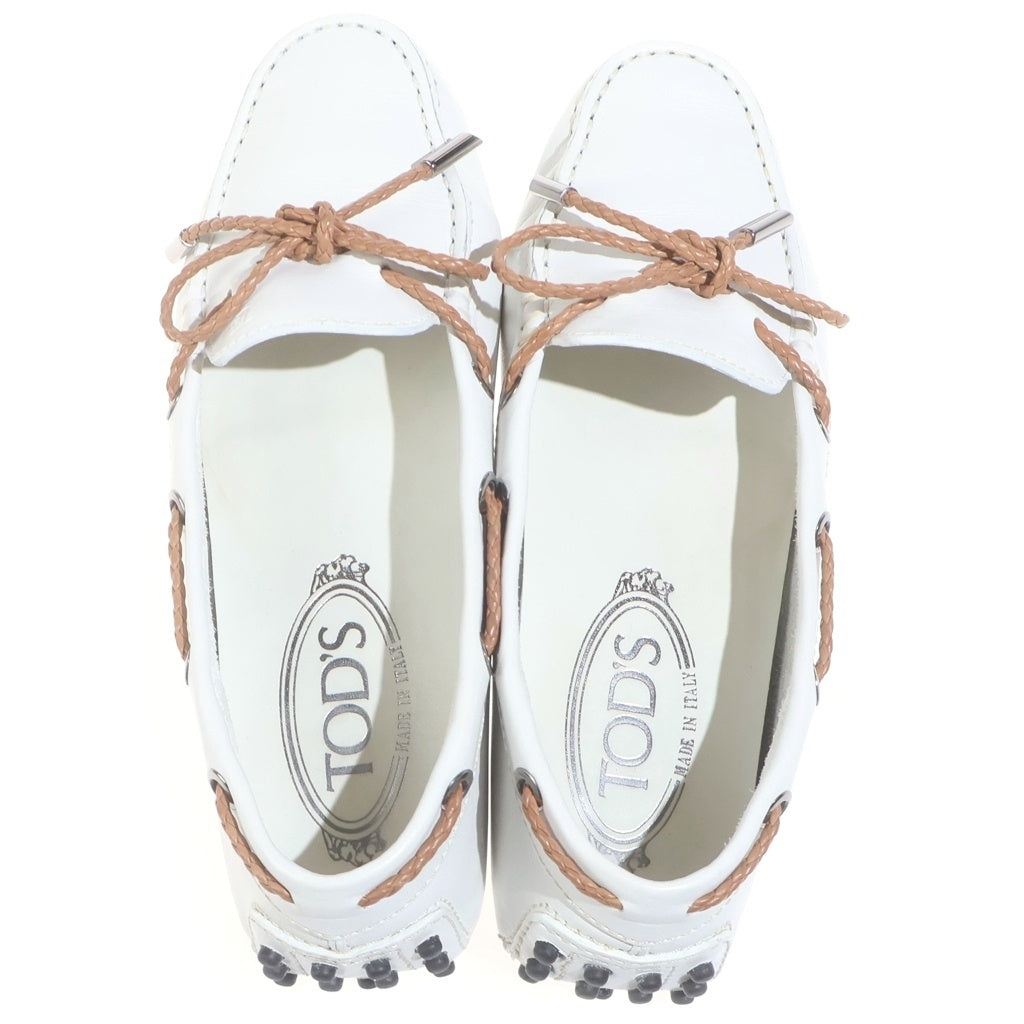 TOD'S(トッズ) フラットシューズ ホワイト #34 レディース