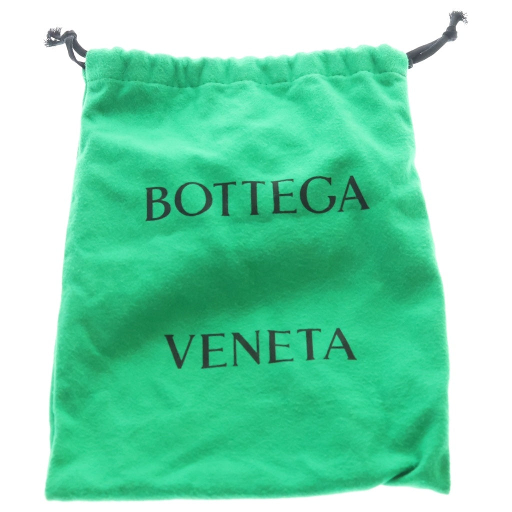 BOTTEGA VENETA(ボッテガヴェネタ) マキシイントレチャート カセット ミニ バケット ショルダーバッグ レザー ブラック レディース