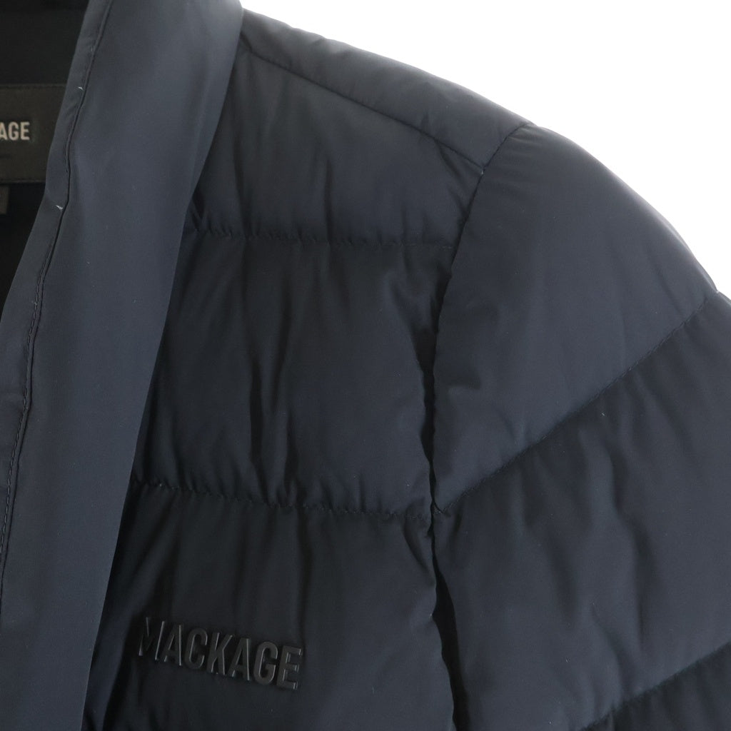 MACKAGE(マッカージュ) ロゴ ダウンジャケット ナイロン ブラック レディース