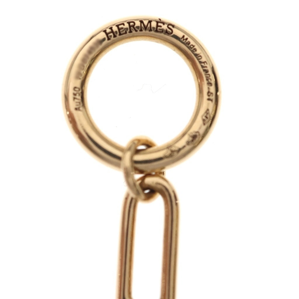 HERMES(エルメス) シェーヌダンクル エシャペ Au750 K18PG ネックレス ピンクゴールド
