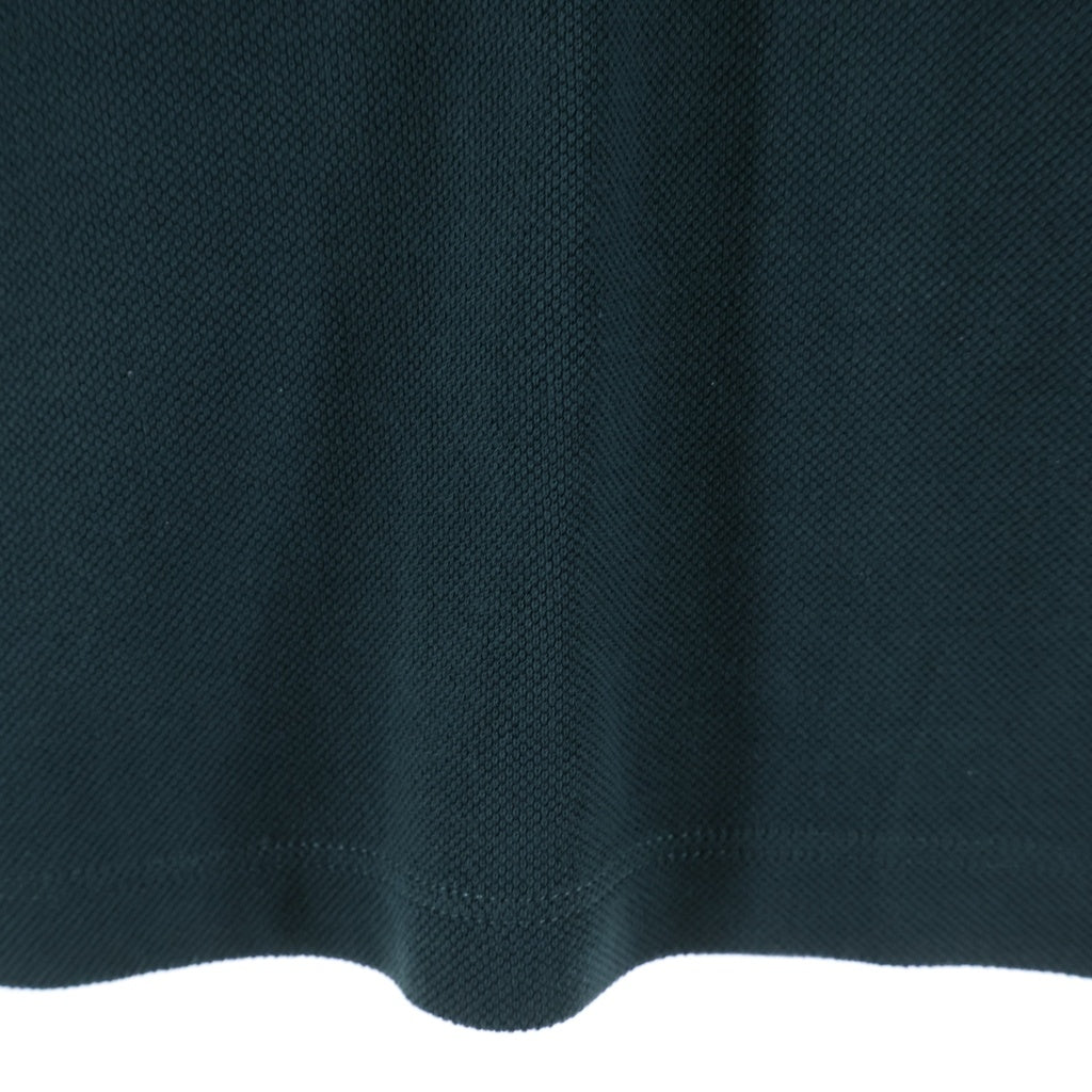 miumiu(ミュウミュウ) Cotton Piqu Polo Shirt コットン 長袖ポロシャツ ロゴ グリーン MJL019 レディース