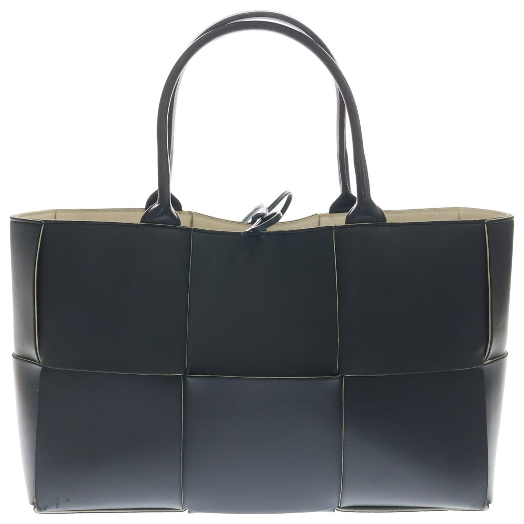 BOTTEGA VENETA(ボッテガヴェネタ) アルコ トートバッグ ハンドバッグ ブラック レザー レディース