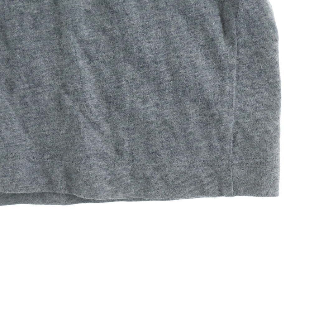 MONCLER(モンクレール) 胸ロゴ コットン半袖Tシャツ カットソー グレー 320918C00022