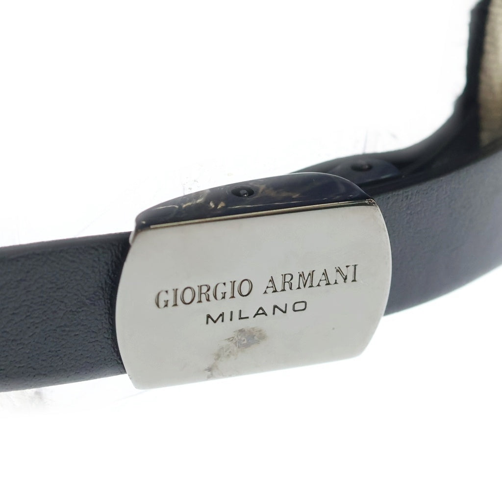 ARMANI(アルマーニ) べーズボールキャップ ベージュ #M レディース