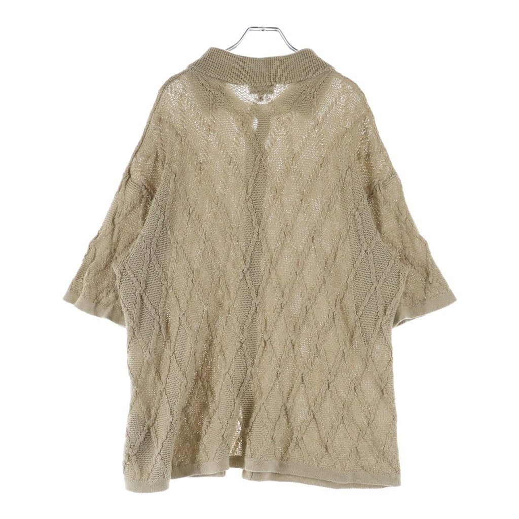 ARMANI(アルマーニ) ニットカーディガン ベージュ #52 レディース